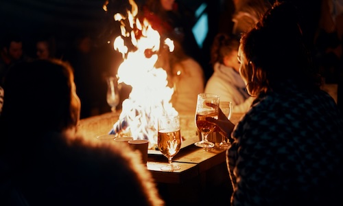 Young people and students using Party Compass for social connections